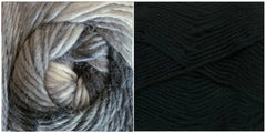 BLACK + PRISM - Falling Leaves Scarf YARN KIT