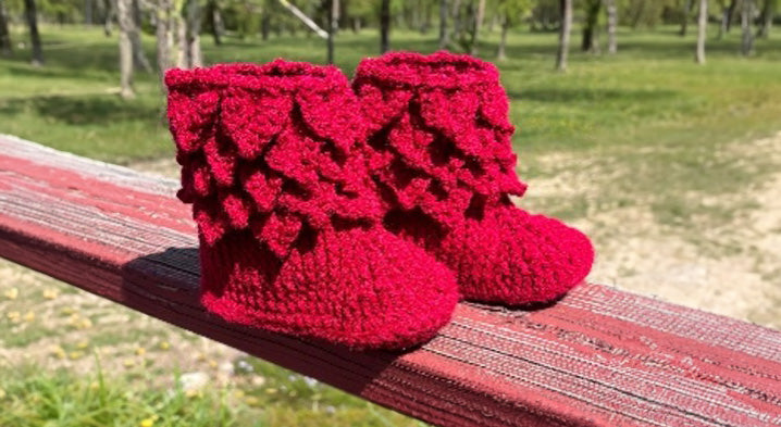 Mommy & Me Spring Leaves Booties (Child)