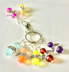 TSFA #003 Set of 7 Knitting Stitch Markers