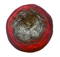 RED STORM - Embossed Mystery Shawl Kit