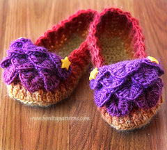 Crocodile Baby Loafers - Bonita Patterns