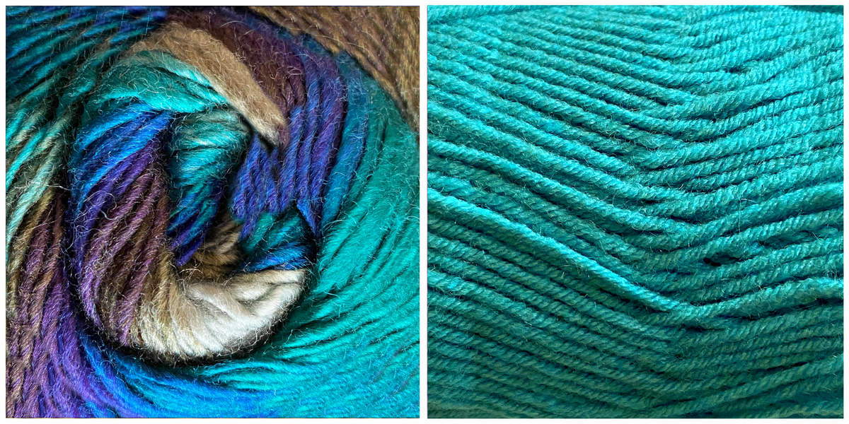 TURQUOISE + ALL BLUES - Embossed Flora Throw KIT