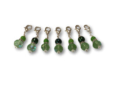 Crystal C1 - Ref #012 Set of 7 stitch markers - Bonita Patterns