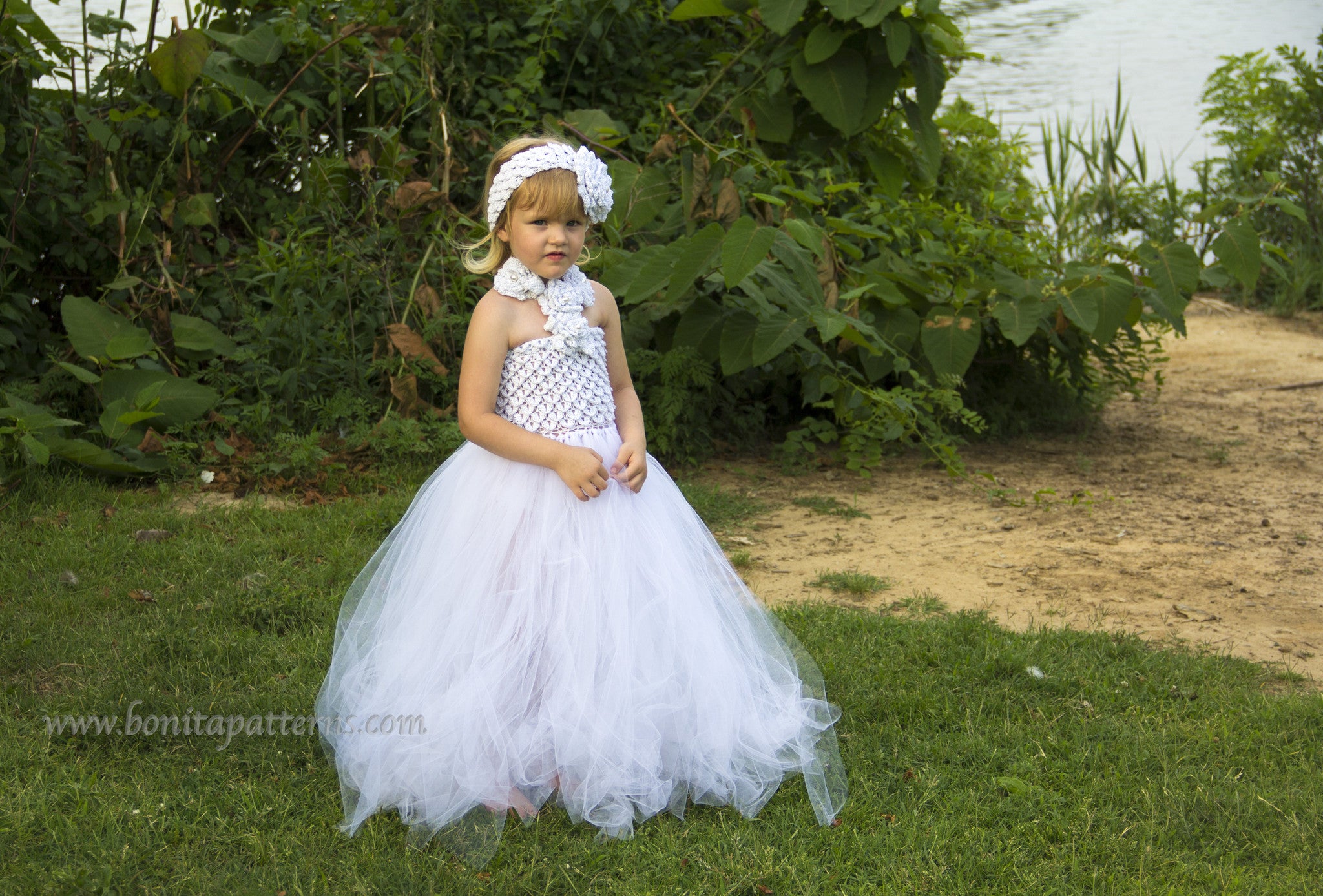 Crocodile Stitch Princess Dress - Bonita Patterns