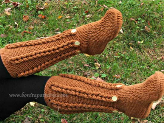 E-Book: "Bootie Call! Ten Crochet Patterns for Toasty Tootsies" - Bonita Patterns