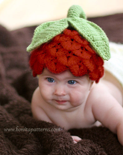 Crocodile Flower Hat (Kids) - Bonita Patterns